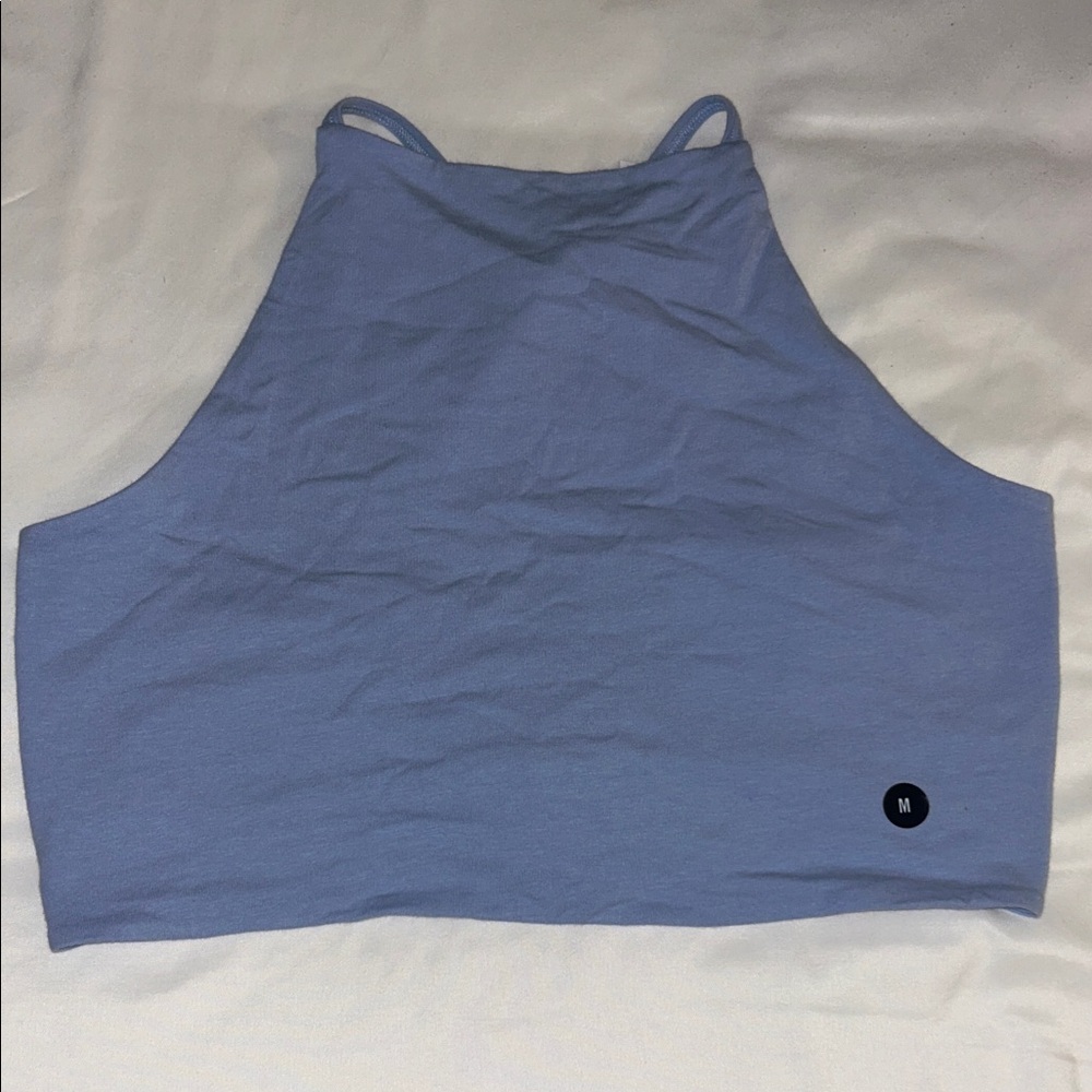 Hollister Blue Crop Top